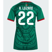 Mexiko Hirving Lozano #22 Hemmatröja Kvinnor VM 2026 Korta ärmar